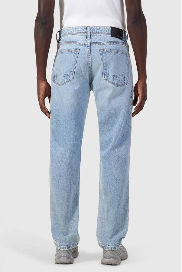 Pure Path Eric regular fit jeans light blue - Foto 2