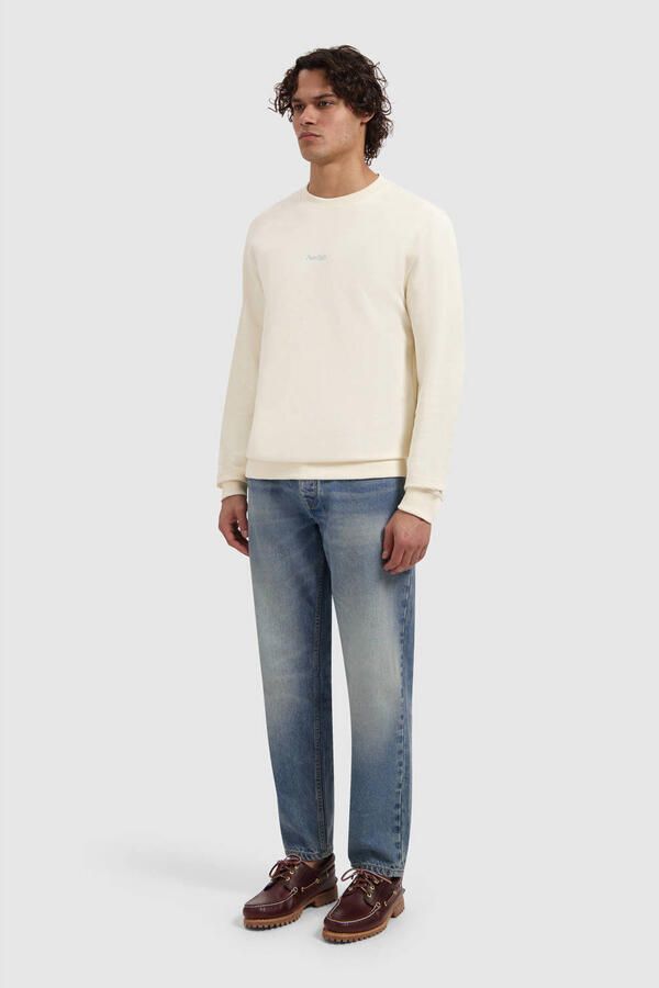PURE PATH Heren Truien & Vesten Trio Of Flowers Crewneck Creme - Foto 6