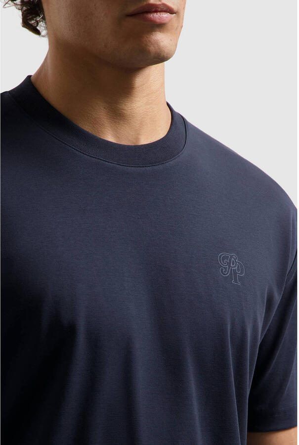 Pure Path oversized T-shirt donkerblauw - Foto 3