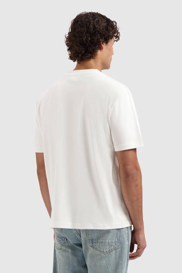 Pure Path oversized T-shirt ecru - Foto 3