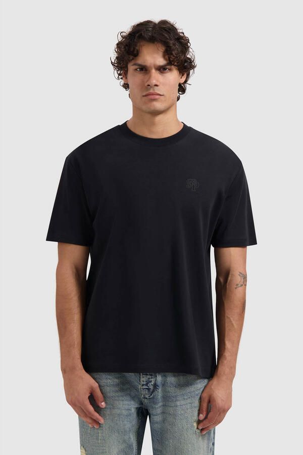 Pure Path oversized T-shirt zwart