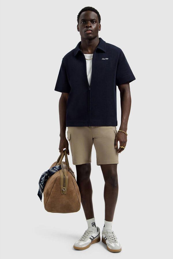 Pure Path regular cargo short taupe - Foto 3