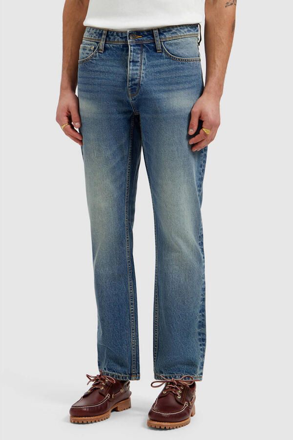 Pure Path regular fit jeans blauw