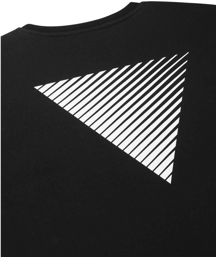 PURE PATH Heren Polo's & T-shirts Essential Logo T-shirt Zwart - Foto 6