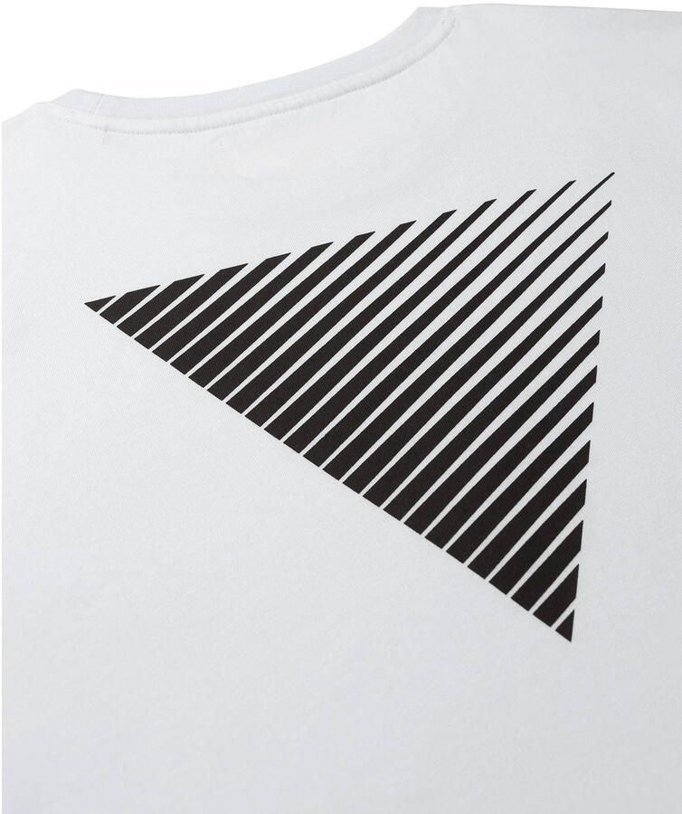 PURE PATH Heren Polo's & T-shirts Essential Logo T-shirt Wit - Foto 5