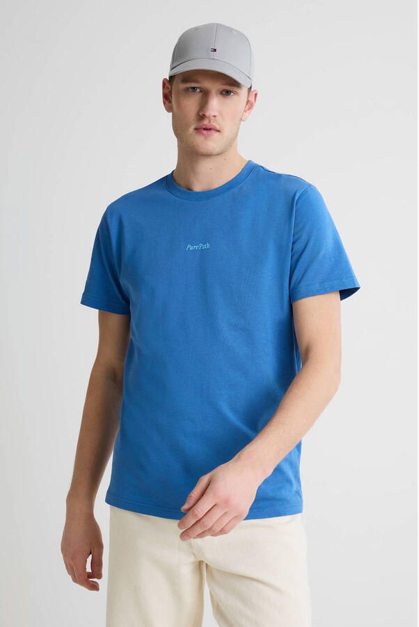 Pure Path regular T-shirt met backprint