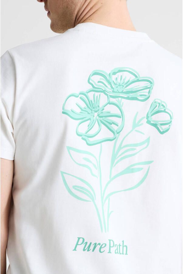 Pure Path regular T-shirt met backprint - Foto 2
