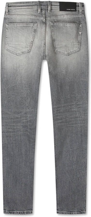 Pure Path Ryan slim fit jeans denim mid grey - Foto 2