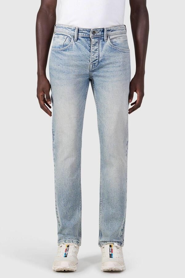 Pure Path ryan slim fit jeans lichtblauw