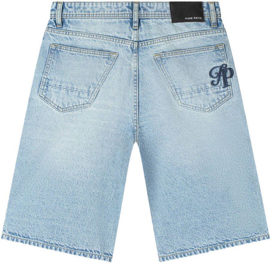 Pure Path short light blue denim - Foto 2
