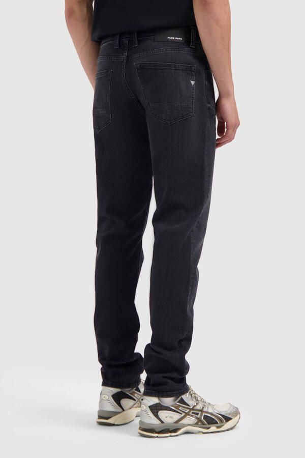 Pure Path slim fit jeans Ryan denim dark grey