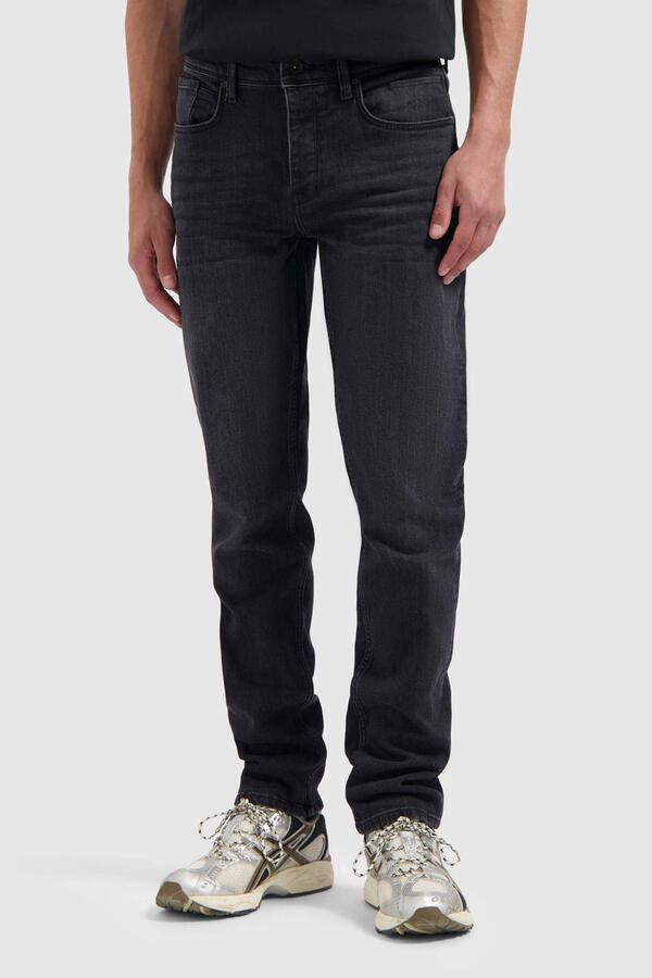 Pure Path slim fit jeans Ryan denim dark grey - Foto 2