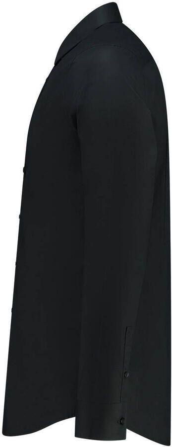 PURE PATH Heren Overhemden Essential Casual Shirt Zwart - Foto 7