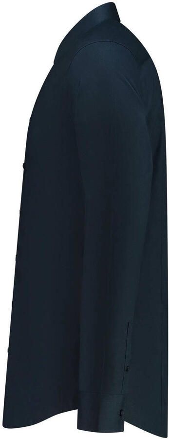 PURE PATH Heren Overhemden Essential Casual Shirt Donkerblauw - Foto 7