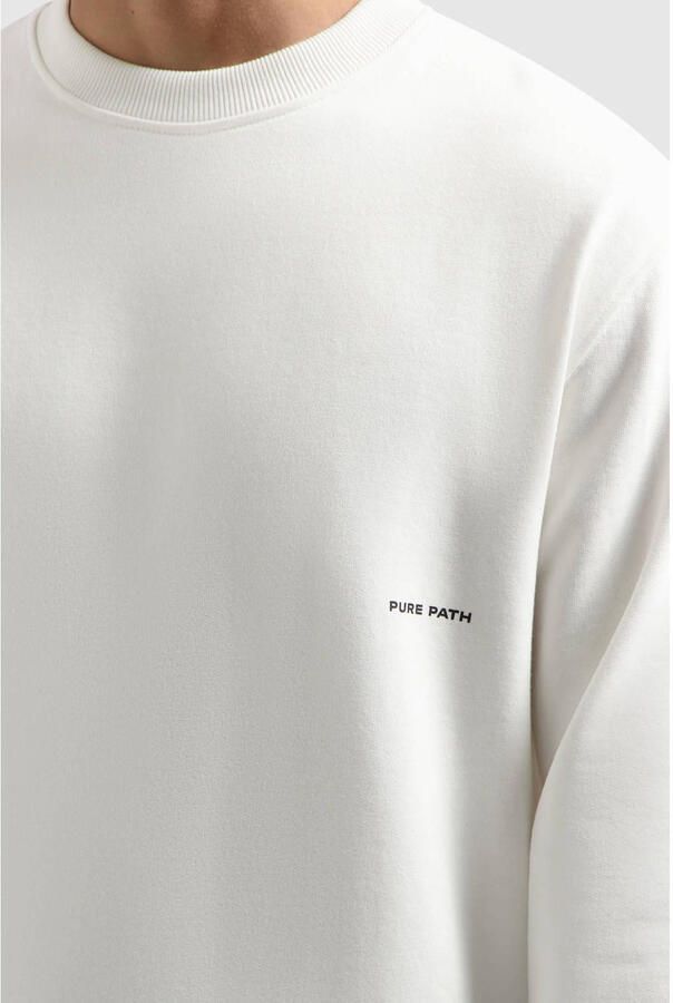 Pure Path sweater wit - Foto 2