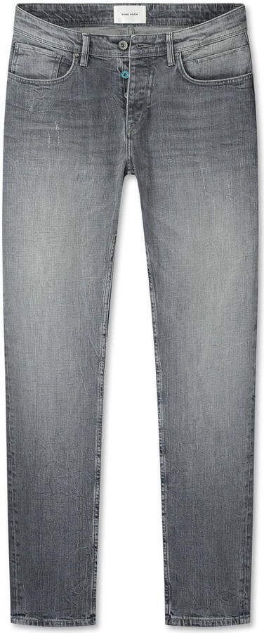 Pure Path Ryan Slim Fit Denim Jeans Gray Heren