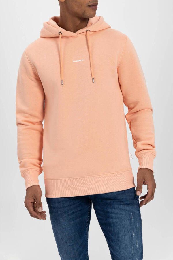 Purewhite Perzik Sweater Pure Logo Hoodie