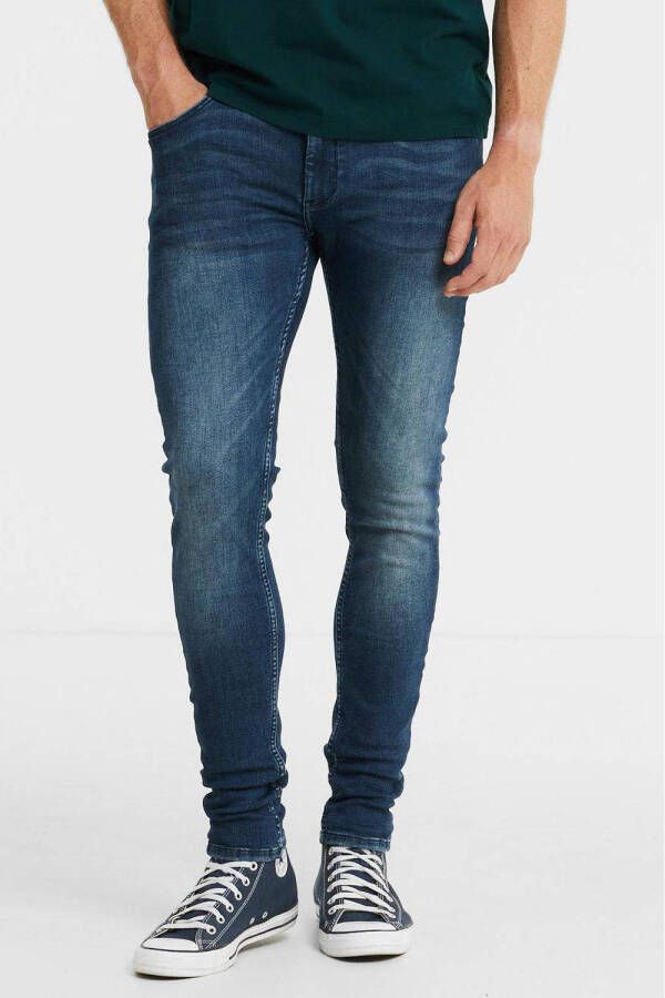 Pure Path skinny jeans The Dylan W0106 ESSENTIALS denim mid blue