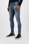 Pure Path super skinny jeans The Dylan W0113 ESSENTIALS denim mid blue - Thumbnail 2