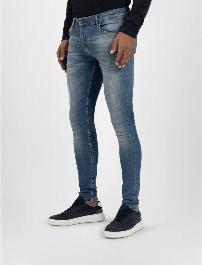 Pure Path super skinny jeans The Dylan W0113 ESSENTIALS denim mid blue
