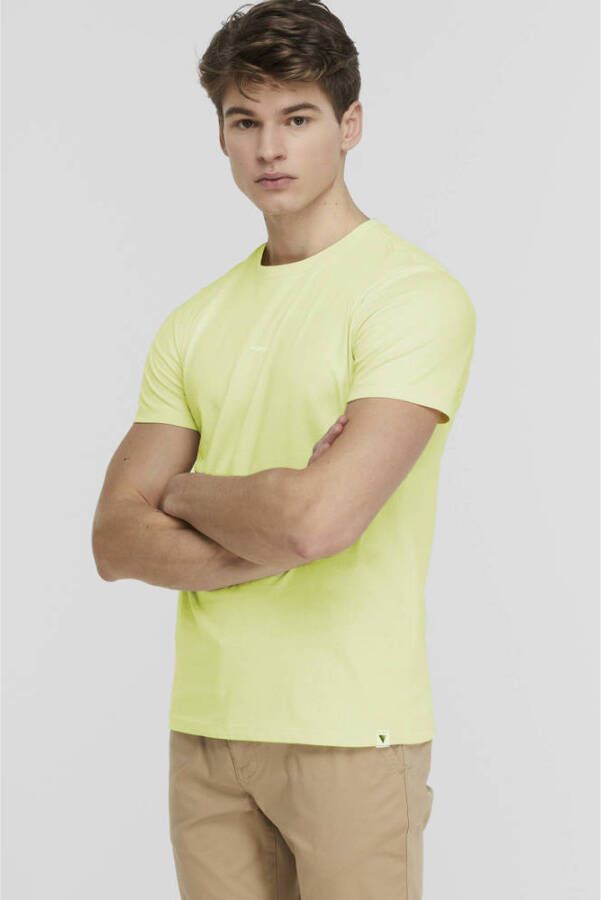 Purewhite T-shirt yellow