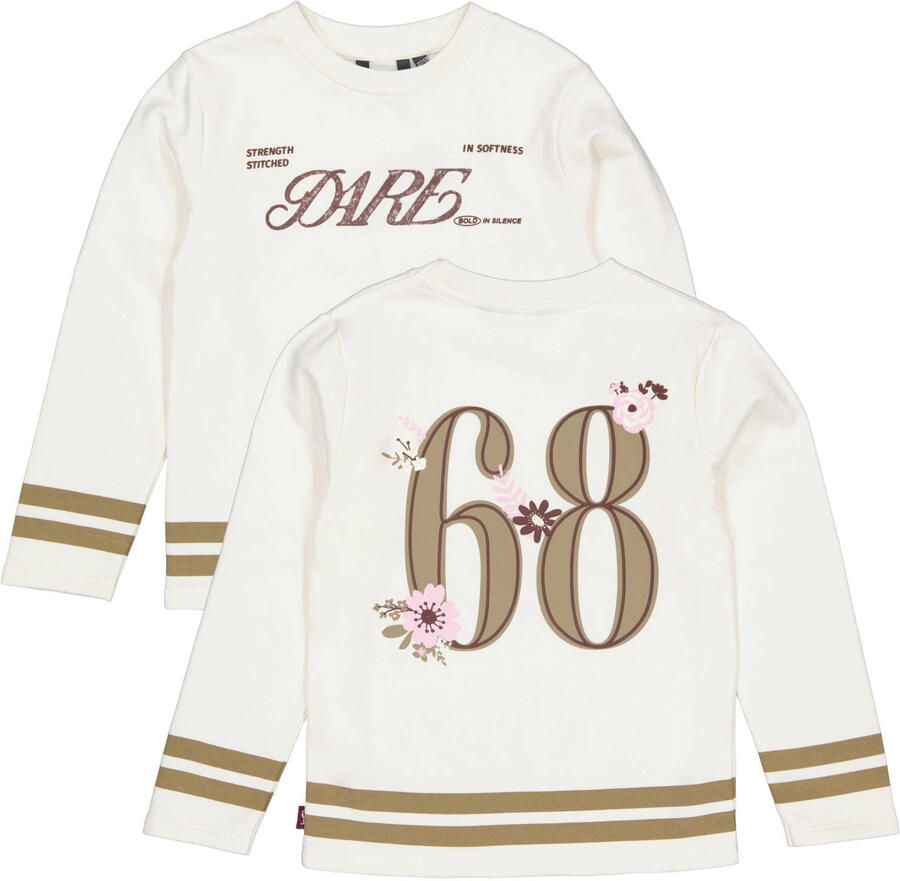 QPI longsleeve met backprint wit - Foto 2