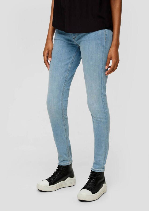 Q S by s.Oliver skinny jeans light blue dneim