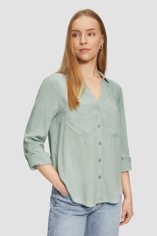 Q S designed by Overhemdblouse met turn-upmouwen nieuwe collectie - Foto 2