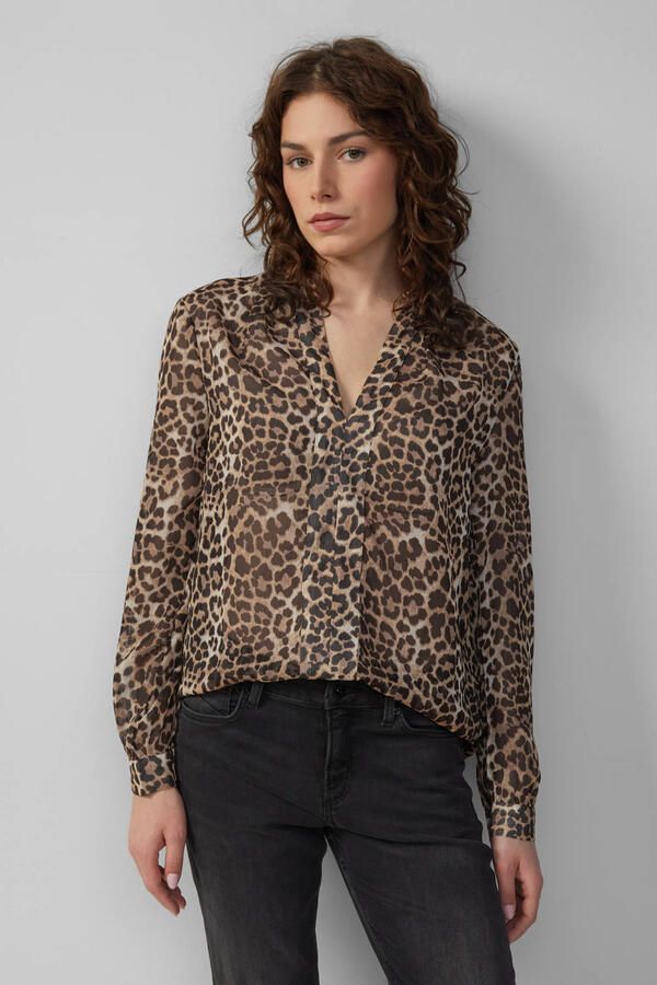 Q S by s.Oliver blouse zwart - Foto 3