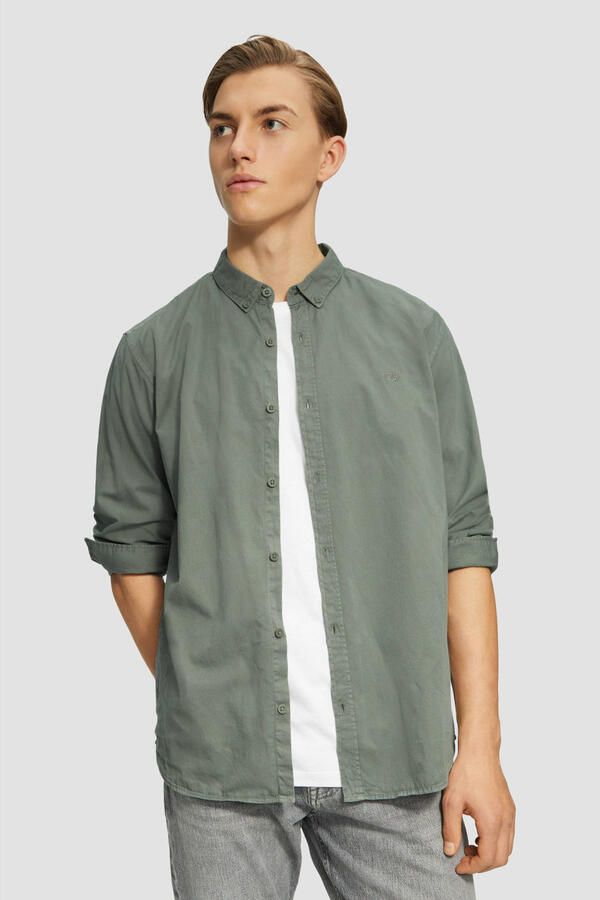 Q S designed by Overhemd met lange mouwen met manchetten - Foto 3