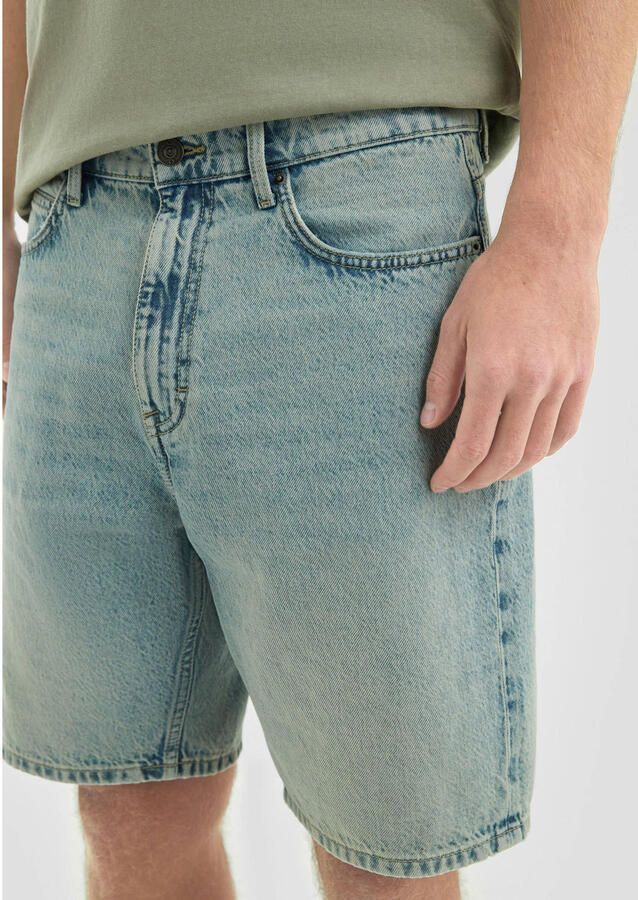 Q S by s.Oliver denim loose short lichtblauw - Foto 2