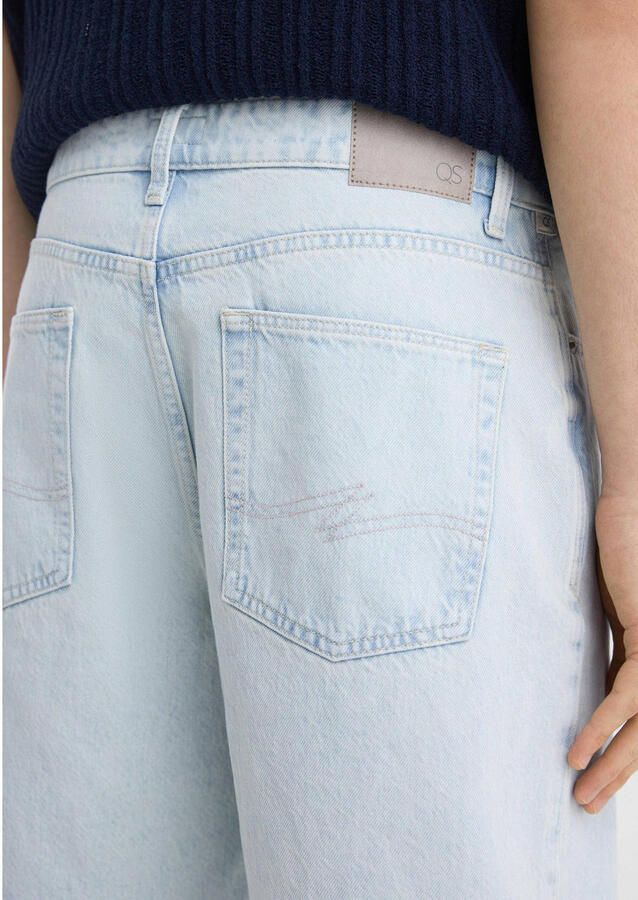 Q S by s.Oliver denim loose short lichtblauw - Foto 2