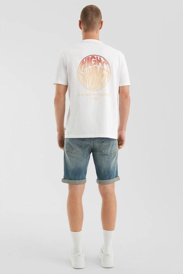 Q S by s.Oliver denim regular short blauw - Foto 2