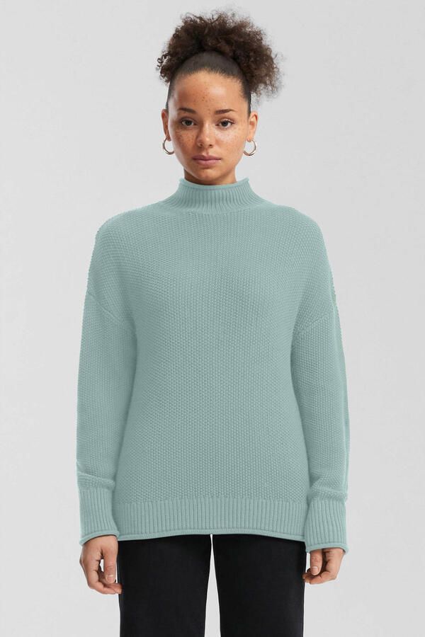 Q S by s.Oliver gebreide trui mintgroen - Foto 2