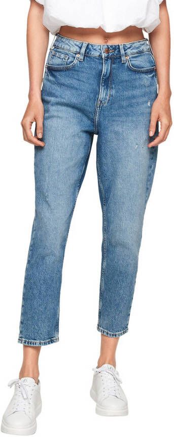 Q S designed by Tapered jeans in klassieke 5-pocketsstijl
