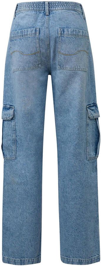 Q S by s.Oliver high waist blauw