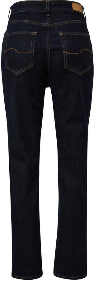 Q S by s.Oliver high waist regular fit jeans dark blue denim