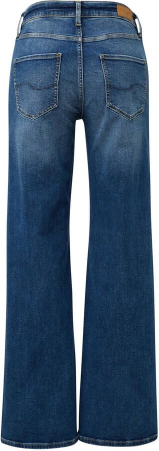 Q S designed by Stretch jeans CATIE Wide Leg in blauwe wassing - Foto 3