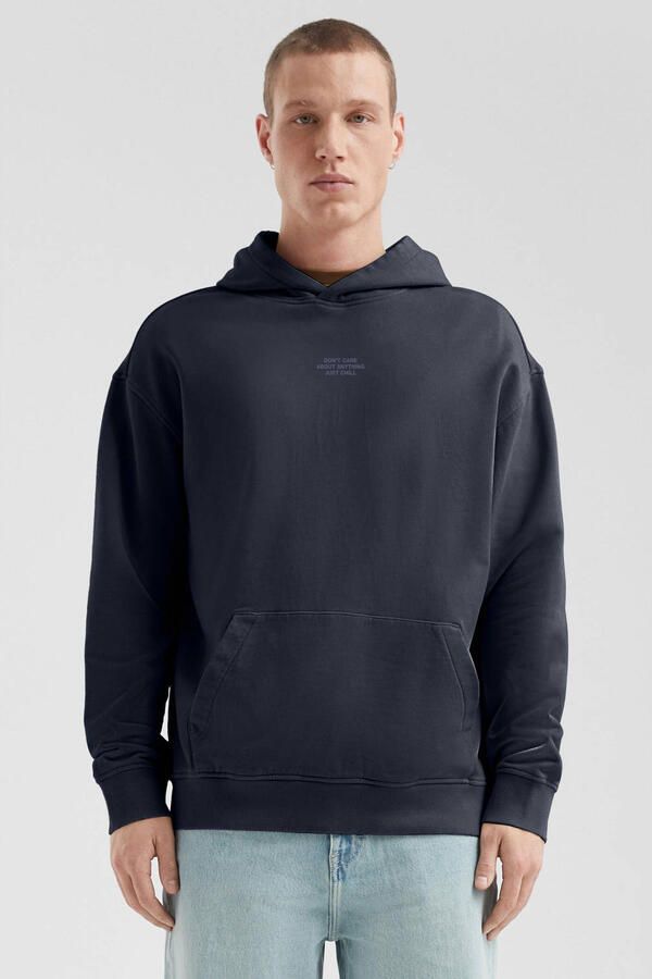 QS hoodie donkerblauw