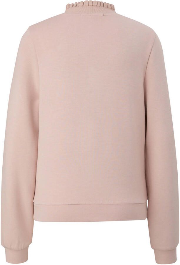 Q S designed by Sweatshirt met gegolfde kraag - Foto 3