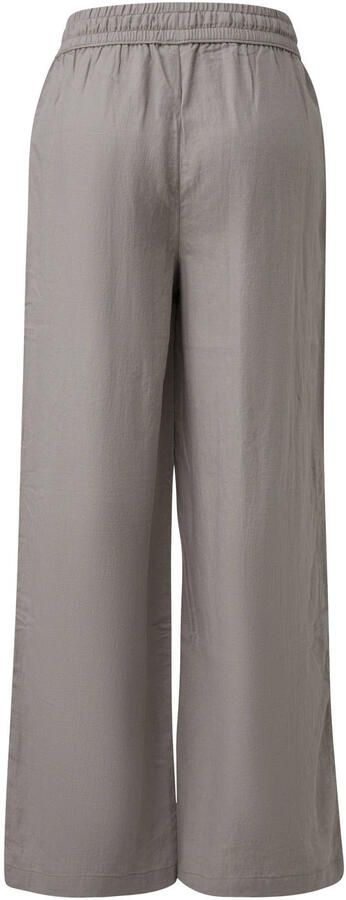 Q S designed by Linnen broek Zomerbroek met elastische tailleband en trekkoord - Foto 2