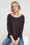 Q S by s.Oliver loose fit trui zwart - Thumbnail 1