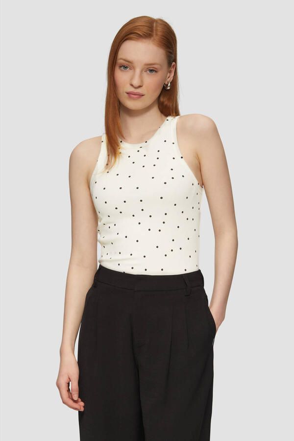 Q S designed by Tanktop met print all-over