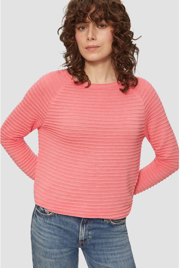 Q S designed by Gebreide trui met structuurpatroon