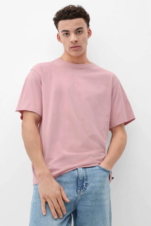 Q S by s.Oliver regular fit T-shirt roze