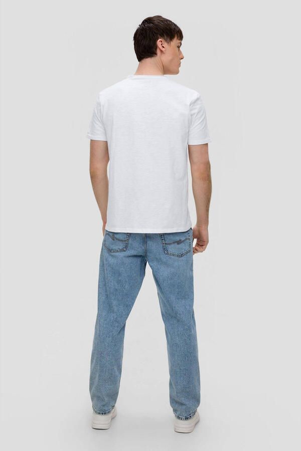 Q S by s.Oliver regular fit T-shirt wit