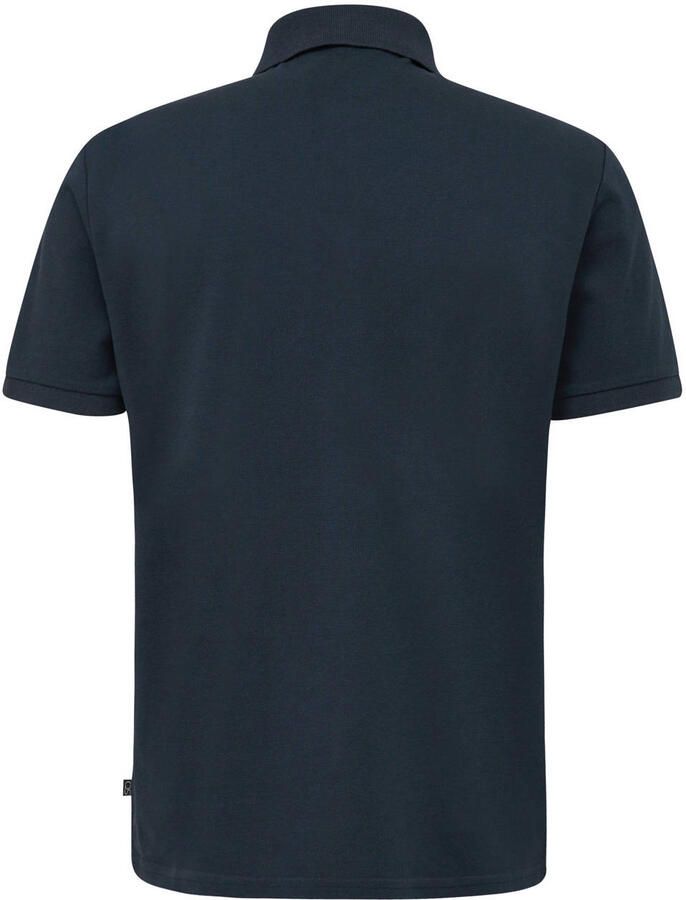 Q S by s.Oliver regular polo donkerblauw