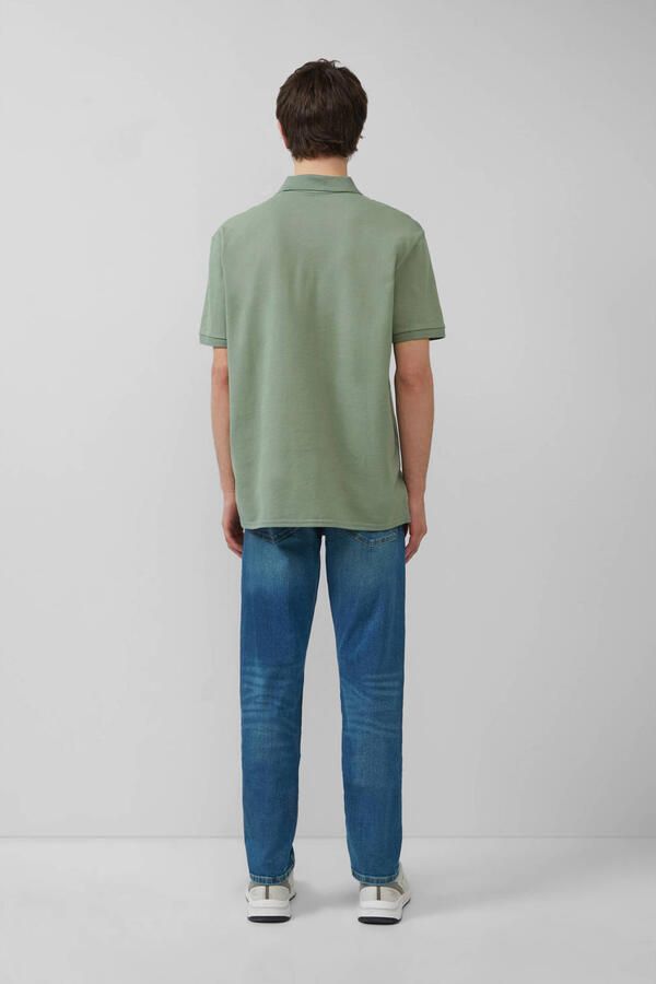 Q S by s.Oliver regular polo lichtgroen