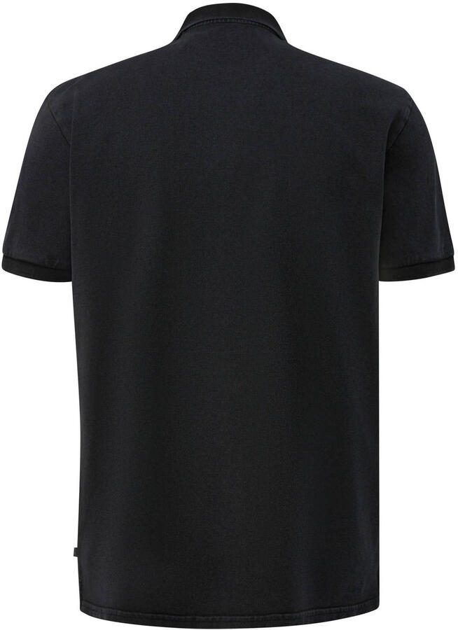 Q S by s.Oliver regular polo zwart - Foto 2