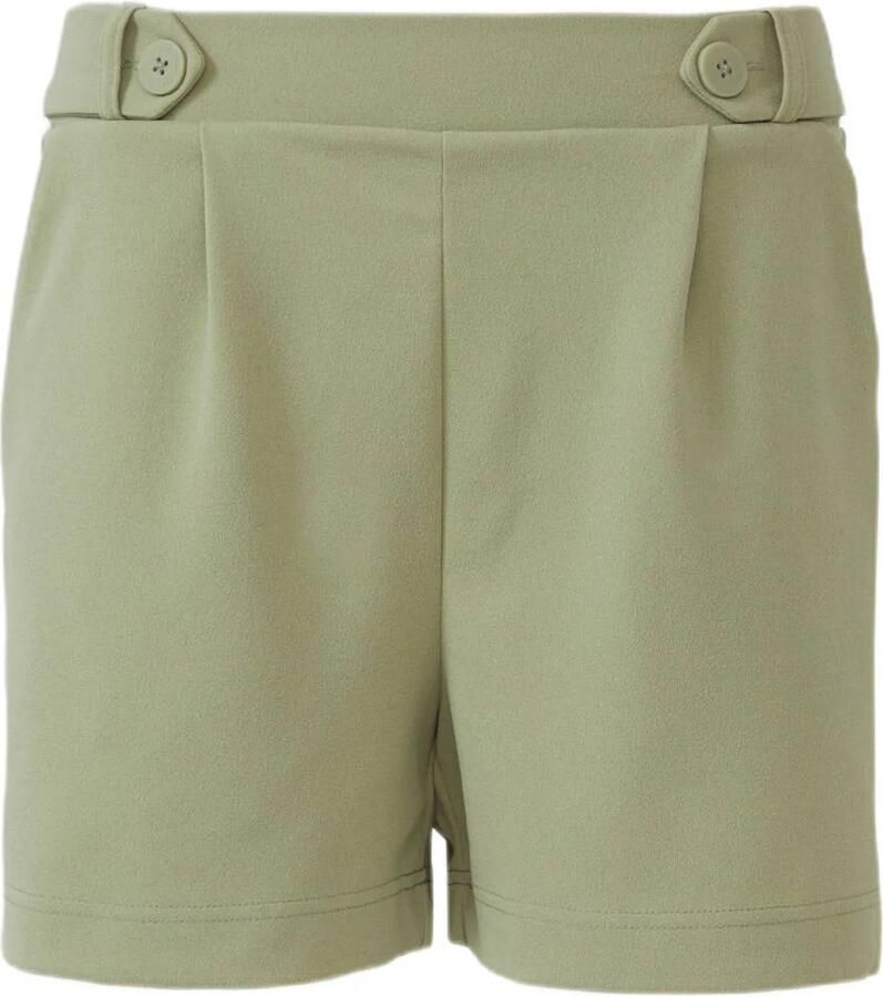 Q S by s.Oliver regular waist casual short lichtgroen - Foto 1